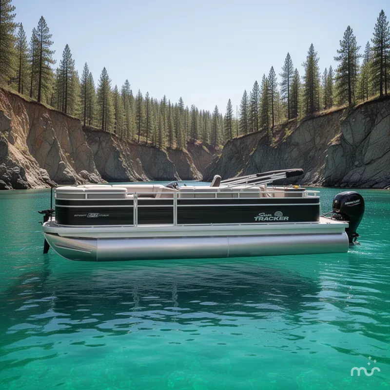 Slide: The Image of Sun Tracker SportFish 22 DLX 2026 - 2