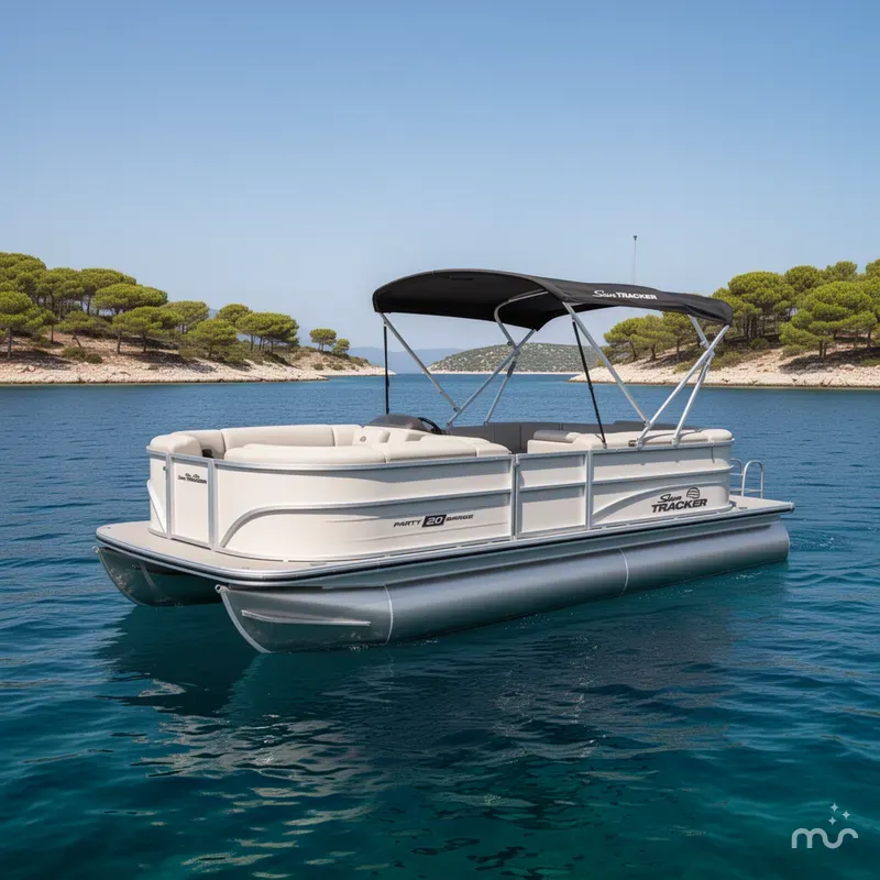 The Image of Sun Tracker Party Barge 20 DLX 2026 - 0