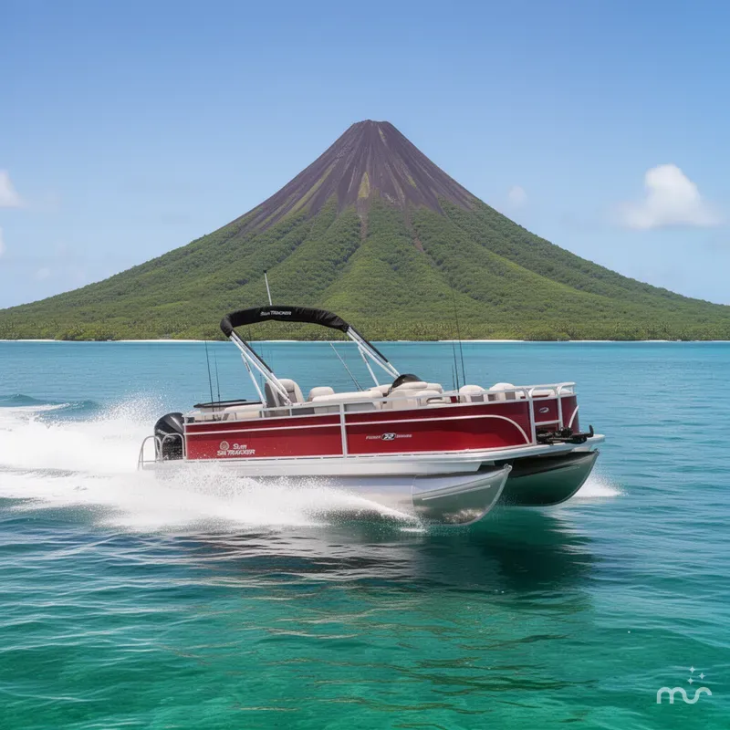Slide: The Image of Sun Tracker Fishin' Barge 22 XP3 2026 - 4