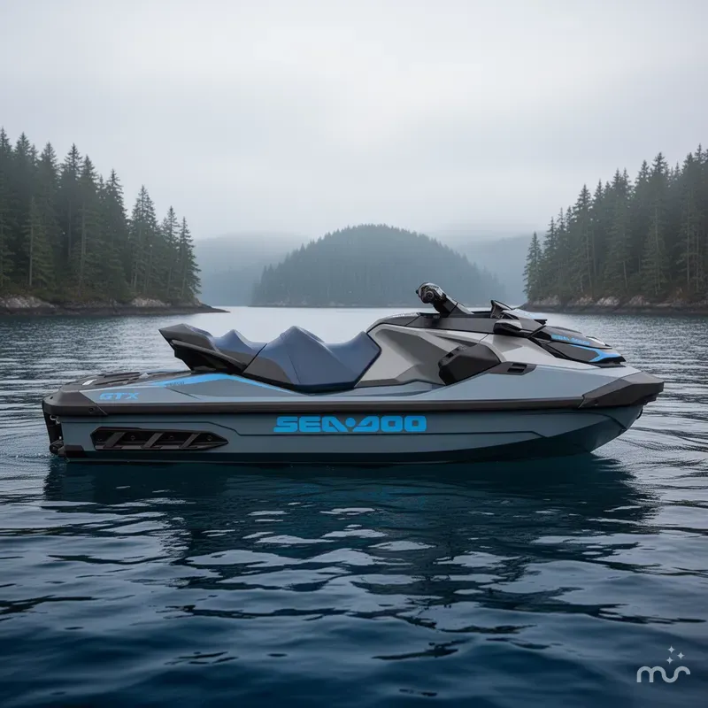 Slide: The Image of Sea-Doo GTX 170 Tech Package, Audio, iDF, iBR 2026 - 2