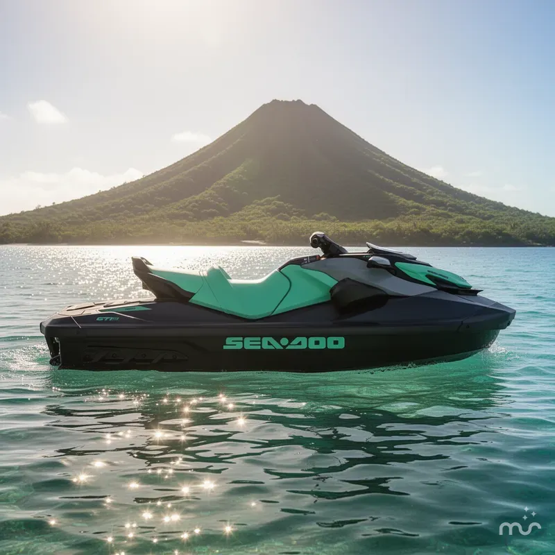 Slide: The Image of Sea-Doo GTI SE 170 Tech Package, Audio, iDF, iBR 2026 - 4