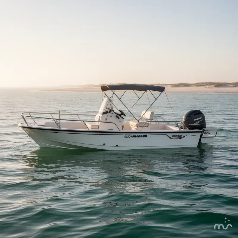 Slide: The Image of Boston Whaler 210 Montauk 2024 - 2