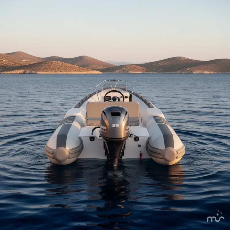 Slide: The Image of Novurania DL 335 W/ Yamaha 25 HP 2025 - 3