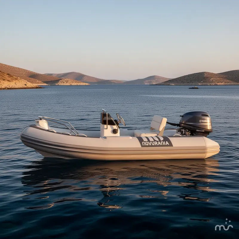 Slide: The Image of Novurania DL 335 W/ Yamaha 25 HP 2025 - 4