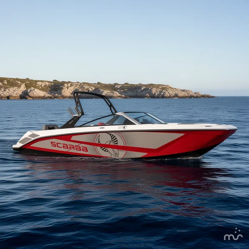 Slide: The Image of Scarab 235 LX Wake 2026 - 2