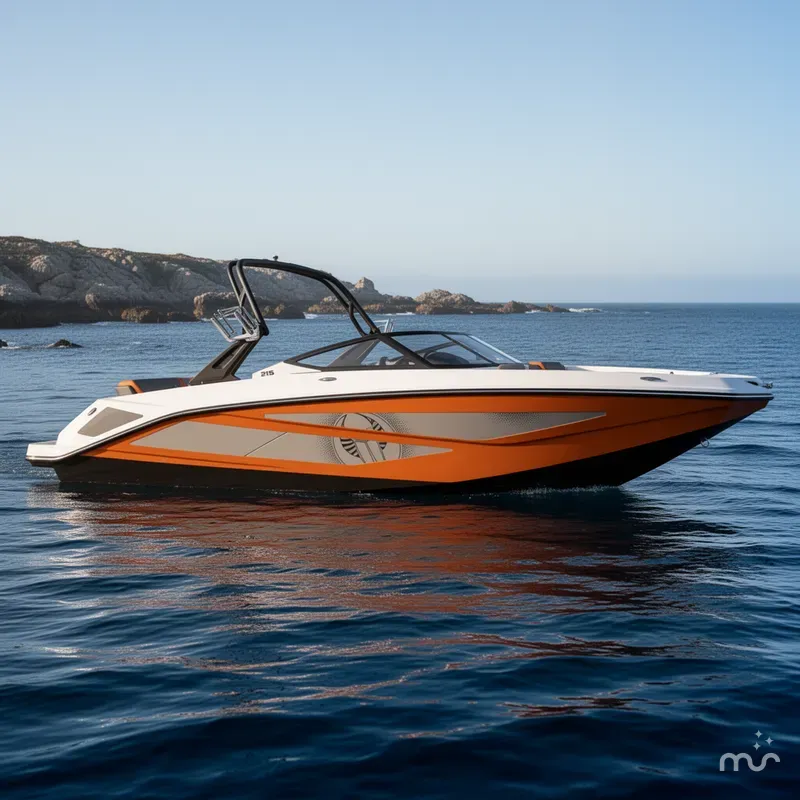 Slide: The Image of Scarab 215 LX Wake 2026 - 2