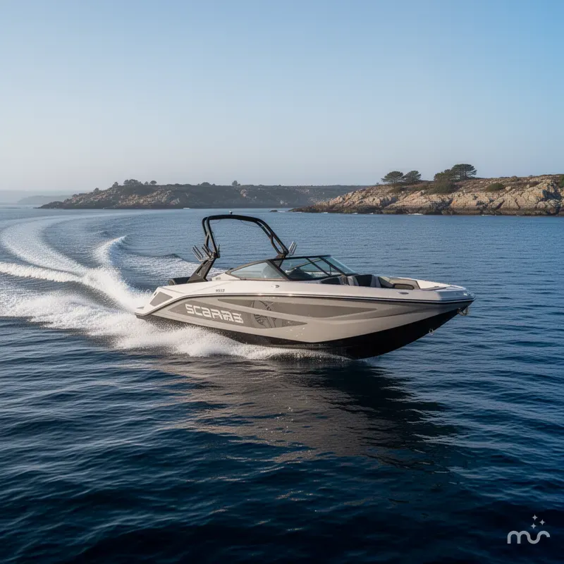 Slide: The Image of Scarab 215 LX Wake 2026 - 4