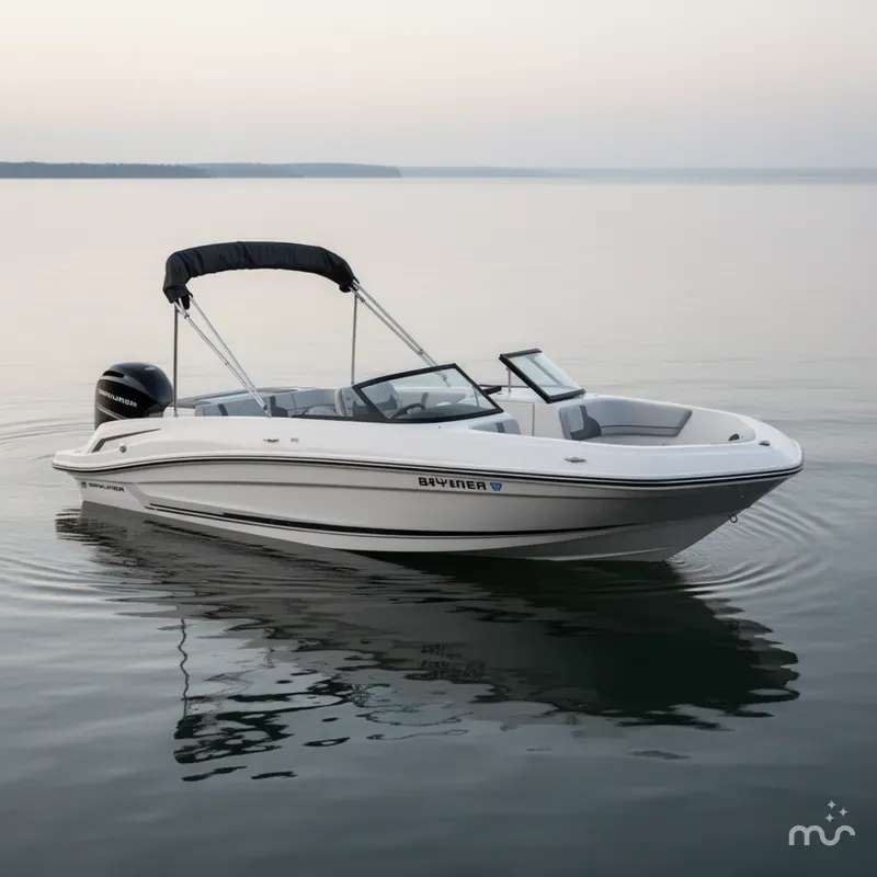 Slide: The Image of Bayliner VR6 Bowrider OB 2022 - 0