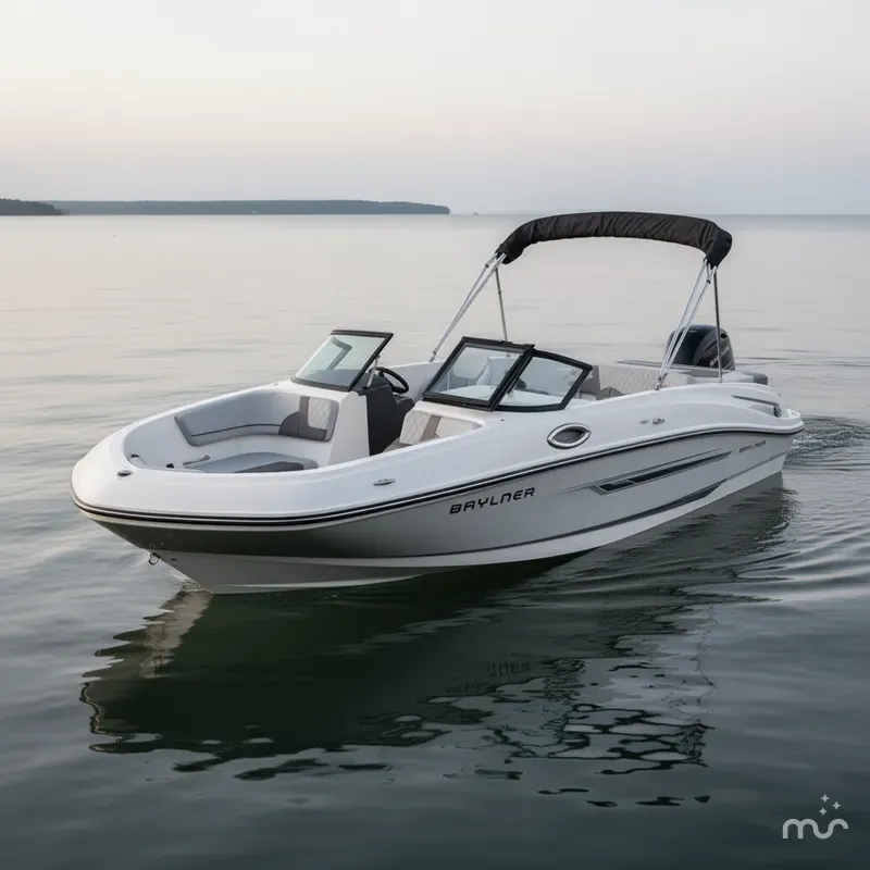 Slide: The Image of Bayliner VR6 Bowrider OB 2022 - 1