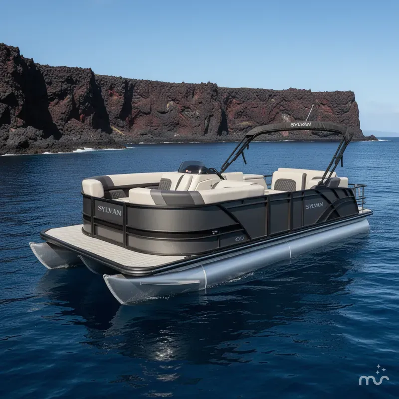 Slide: The Image of Sylvan L3 CLZ DH Tritoon - Dealer Demo 2026 - 2
