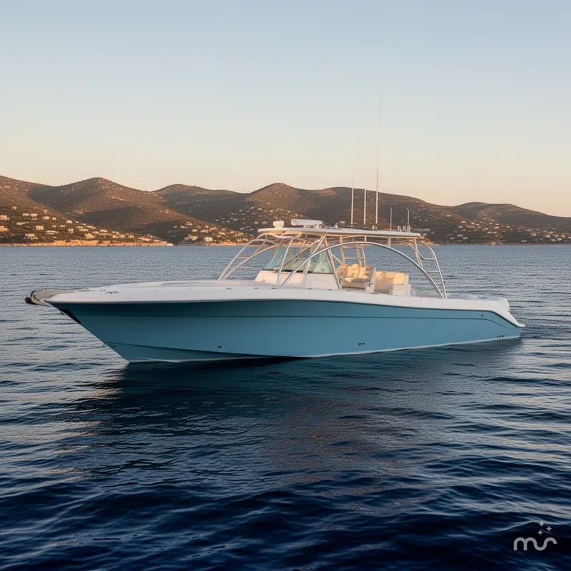 Slide: The Image of Hydra-Sports Custom 4200 Siesta 2013 - 2