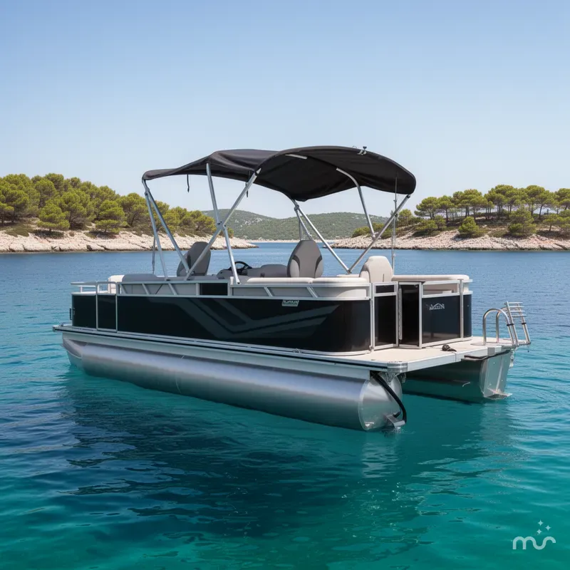 Slide: The Image of Avalon Venture 85 Rear Fish - 21' 2026 - 2