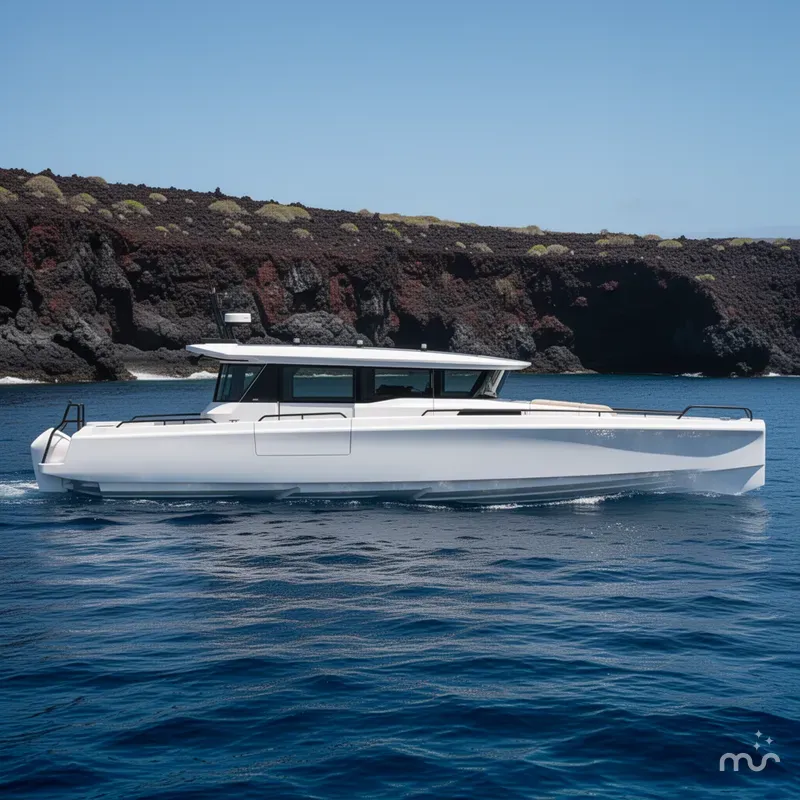 Slide: The Image of Axopar 45 XC Cross Cabin 2026 - 2