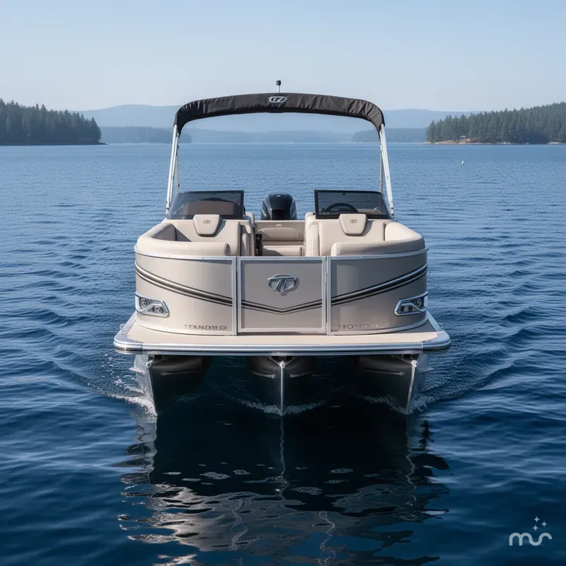 Slide: The Image of Tahoe LTZ 250HP Elite Windshield 2385 Tritoon Honda Powered 2024 - 1