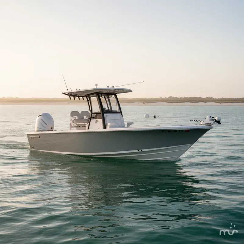 Slide: The Image of Sportsman Masters 267OE Bay Boat 2024 - 0