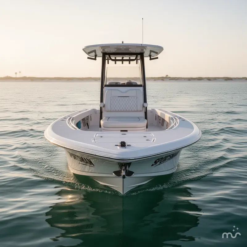 Slide: The Image of Sportsman Masters 267OE Bay Boat 2024 - 1