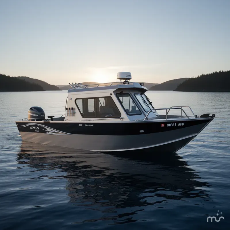 Slide: The Image of Hewescraft 260 Alaskan 2015 - 0