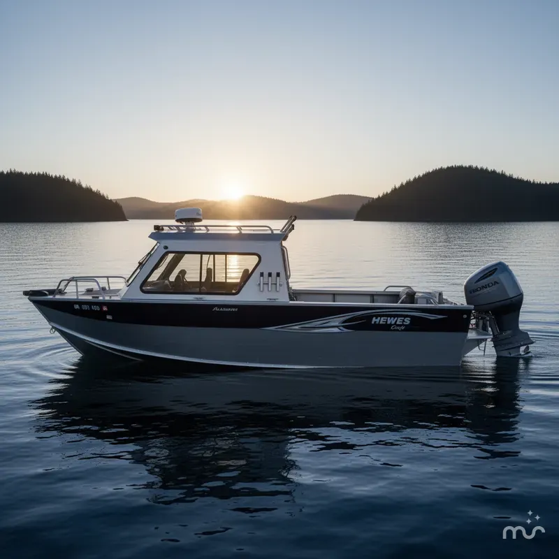 Slide: The Image of Hewescraft 260 Alaskan 2015 - 1