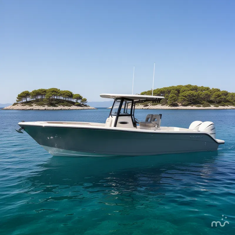 Slide: The Image of Cobia 285 Open Center Console 2026 - 2