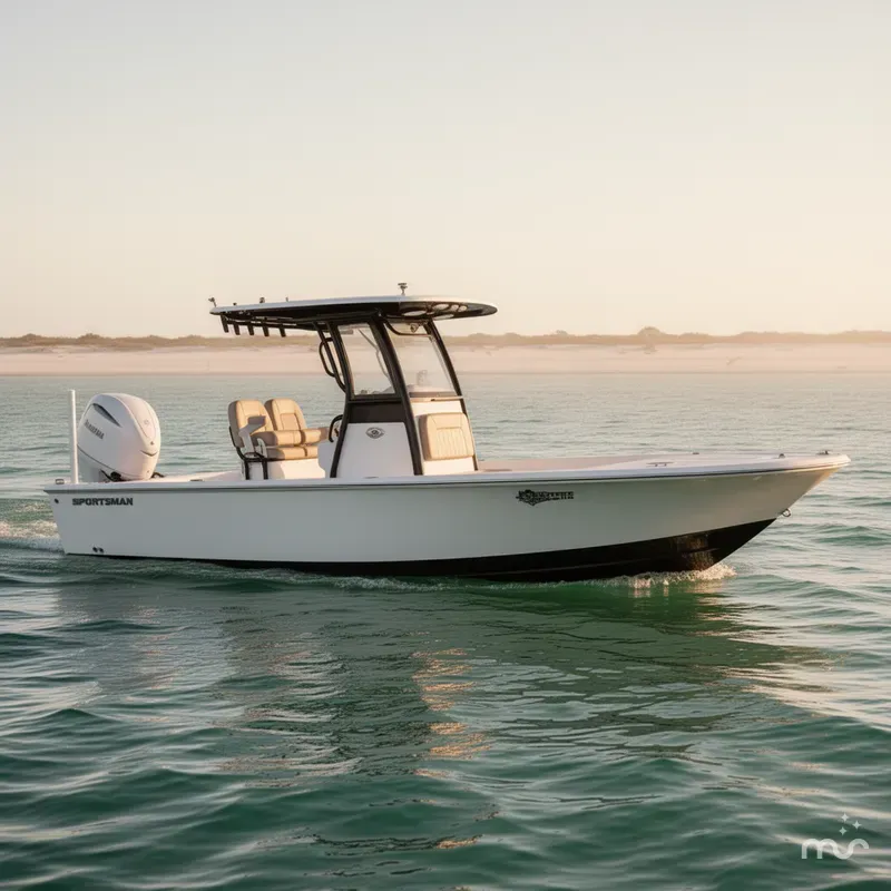 Slide: The Image of Sportsman Masters 247OE Bay Boat 2025 - 0