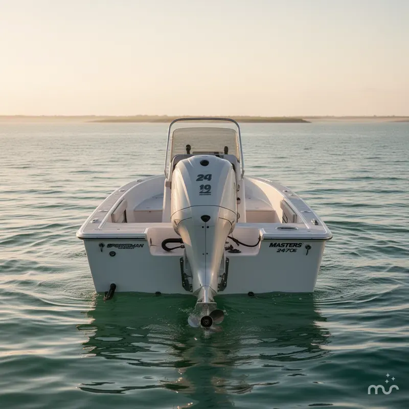 Slide: The Image of Sportsman Masters 247OE Bay Boat 2025 - 2