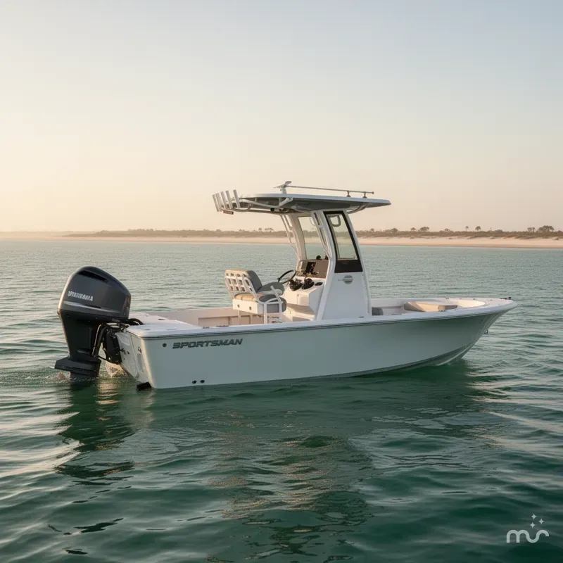 Slide: The Image of Sportsman Masters 227 Bay Boat 2025 - 0