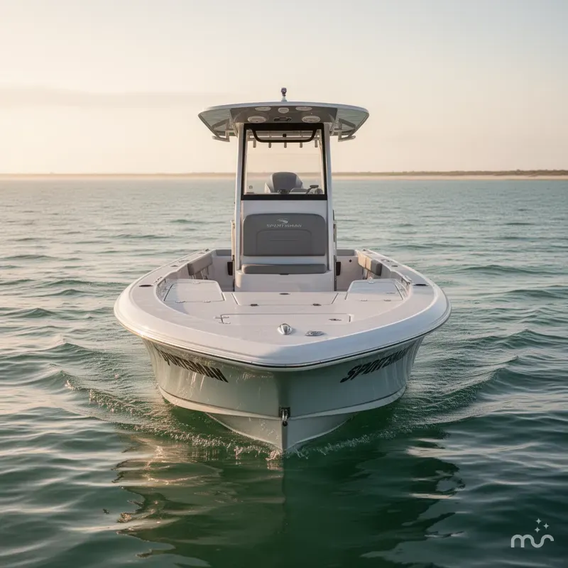Slide: The Image of Sportsman Masters 227 Bay Boat 2025 - 1