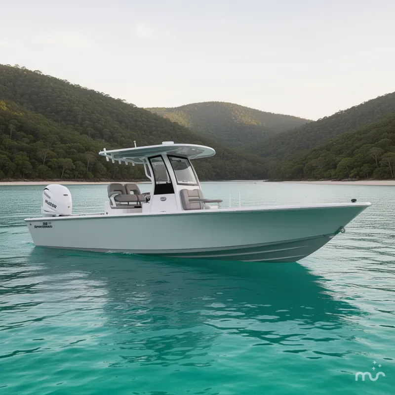 Slide: The Image of Sportsman Masters 267OE Bay Boat 2024 - 0