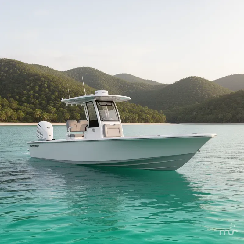 Slide: The Image of Sportsman Masters 267OE Bay Boat 2024 - 2