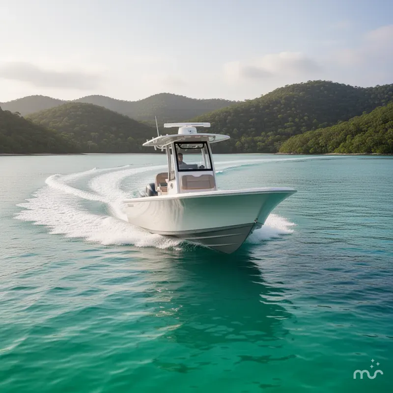 Slide: The Image of Sportsman Masters 267OE Bay Boat 2024 - 4