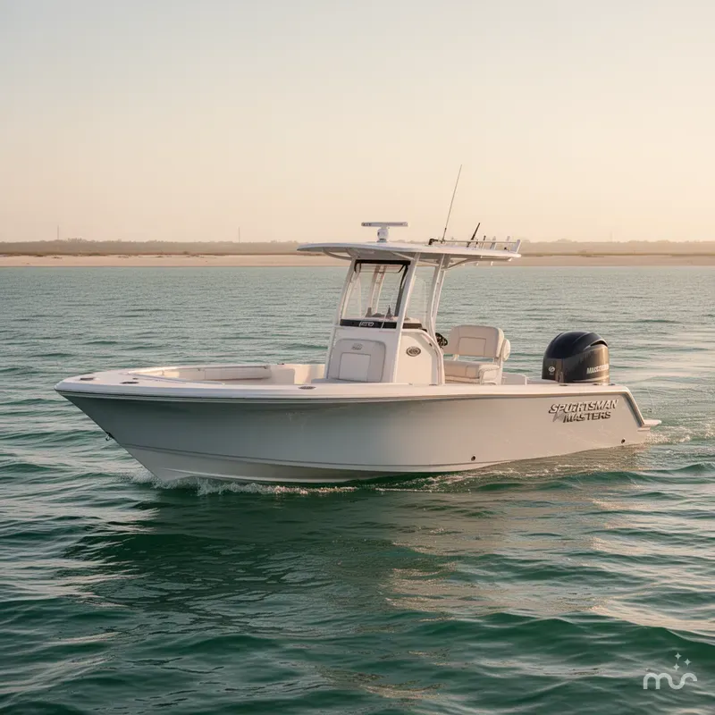 Slide: The Image of Sportsman Masters 247 Bay Boat 2025 - 1