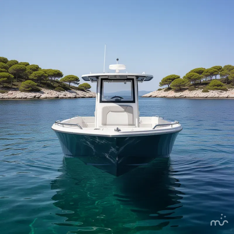 Slide: The Image of Sportsman Masters 247OE Bay Boat 2025 - 1