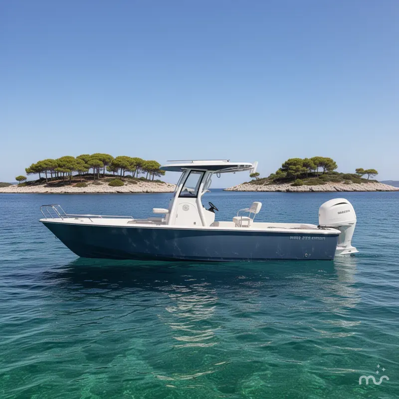 Slide: The Image of Sportsman Masters 247OE Bay Boat 2025 - 2
