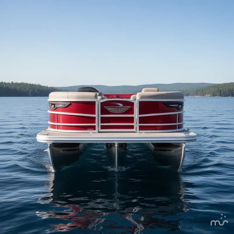 Slide: The Image of Bennington M Fish & Cruise 24 MFC Pontoon 2026 - 0