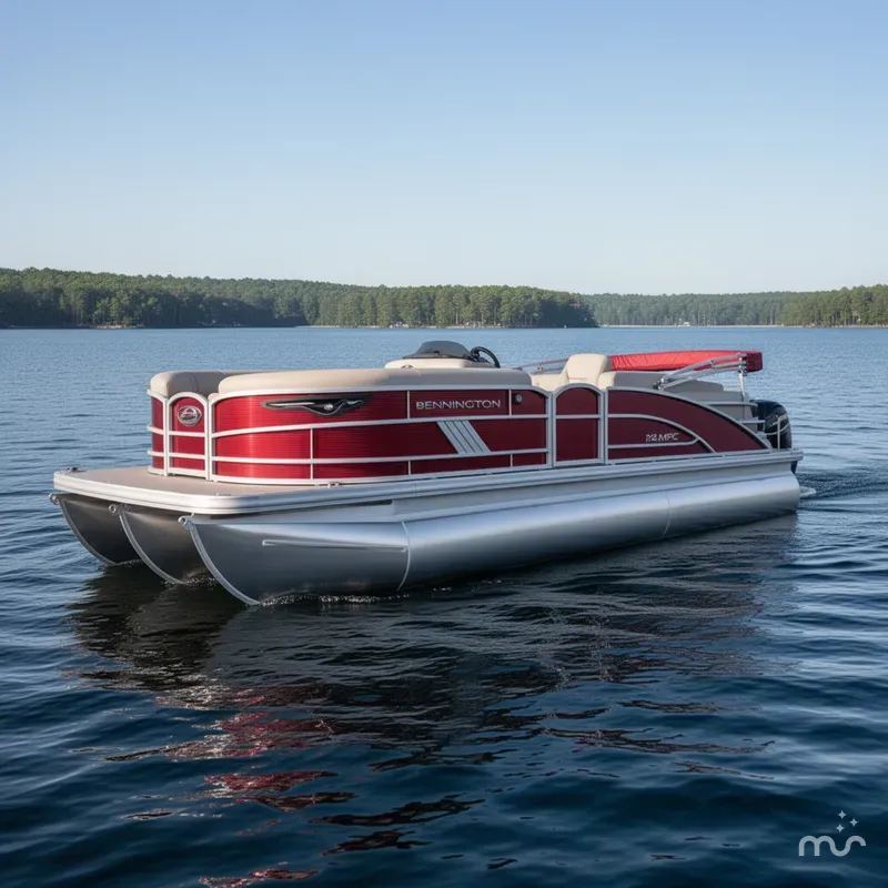 Slide: The Image of Bennington M Fish & Cruise 24 MFC Pontoon 2026 - 1