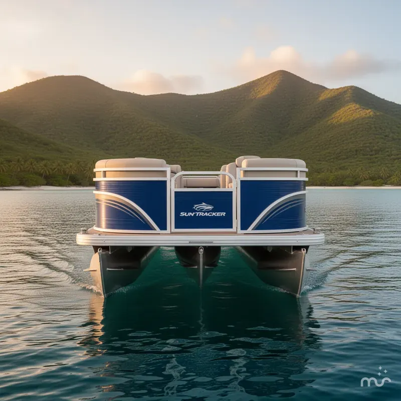 Slide: The Image of Sun Tracker Fishin' Barge 20 DLX 2026 - 3