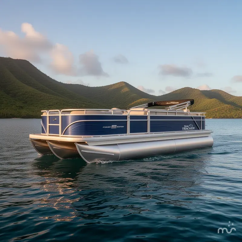 Slide: The Image of Sun Tracker Fishin' Barge 20 DLX 2026 - 4