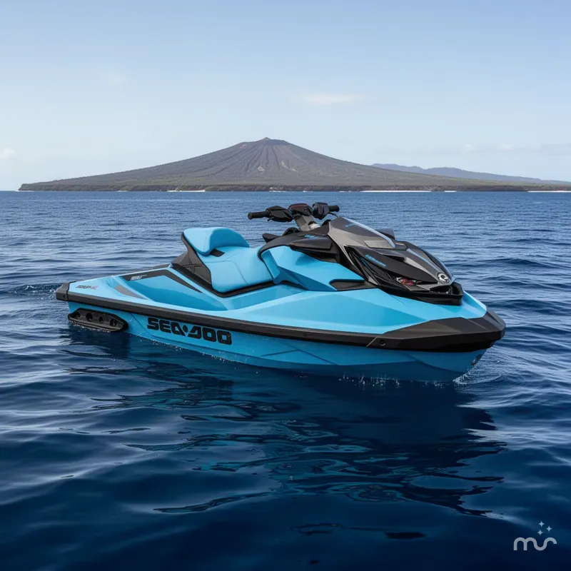 The Image of Sea-Doo RXP-X™ 325 Tech, BRP Premium A, iBR Gulfstream Blu 2026 - 0