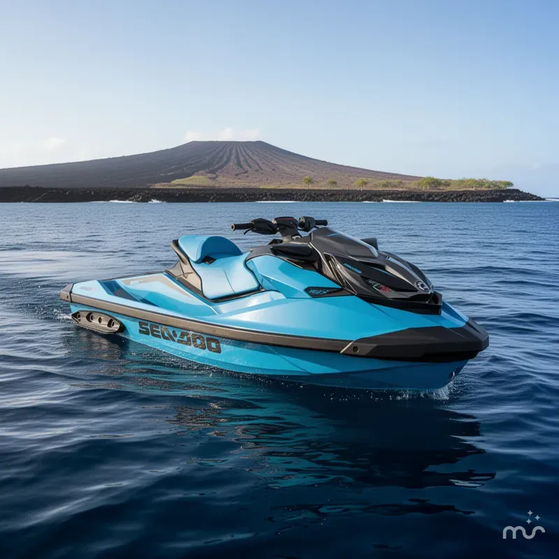 Slide: The Image of Sea-Doo RXP-X™ 325 Tech, BRP Premium A, iBR Gulfstream Blu 2026 - 2