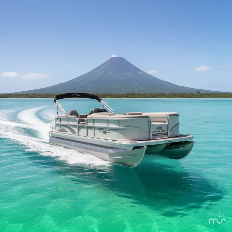 The Image of Sun Tracker Party Barge 20 DLX 2026 - 0