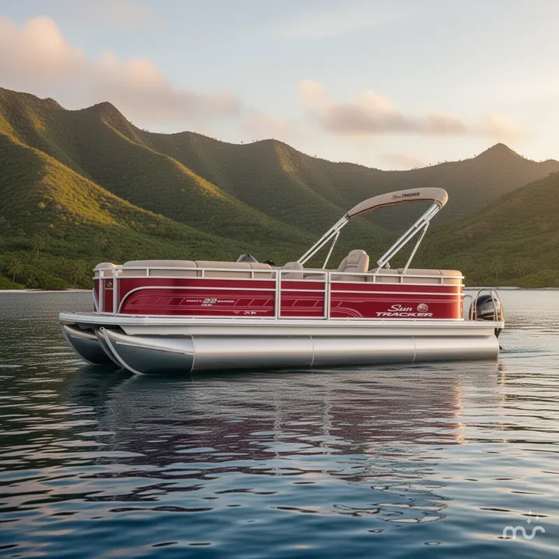 Slide: The Image of Sun Tracker Party Barge 22 RF XP3 2026 - 2