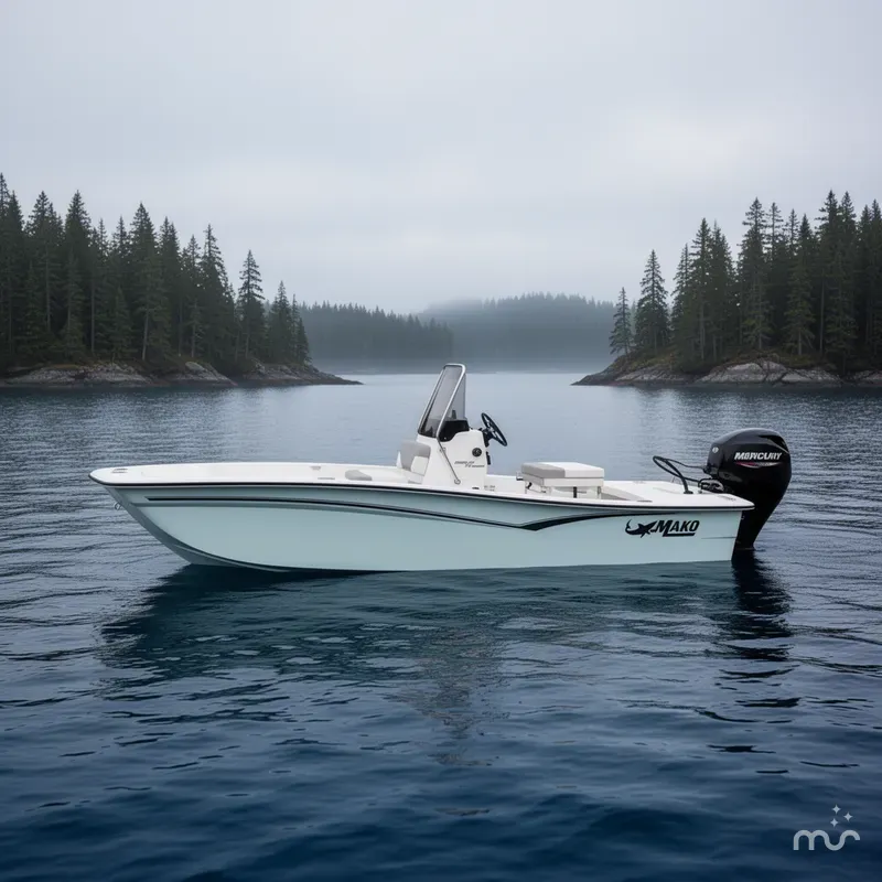 Slide: The Image of Mako Pro Skiff 15 CC 2026 - 2