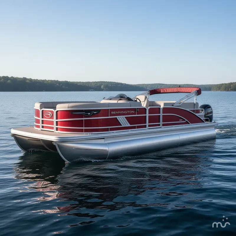 Slide: The Image of Bennington M Fish & Cruise 24 MFC Pontoon 2026 - 0