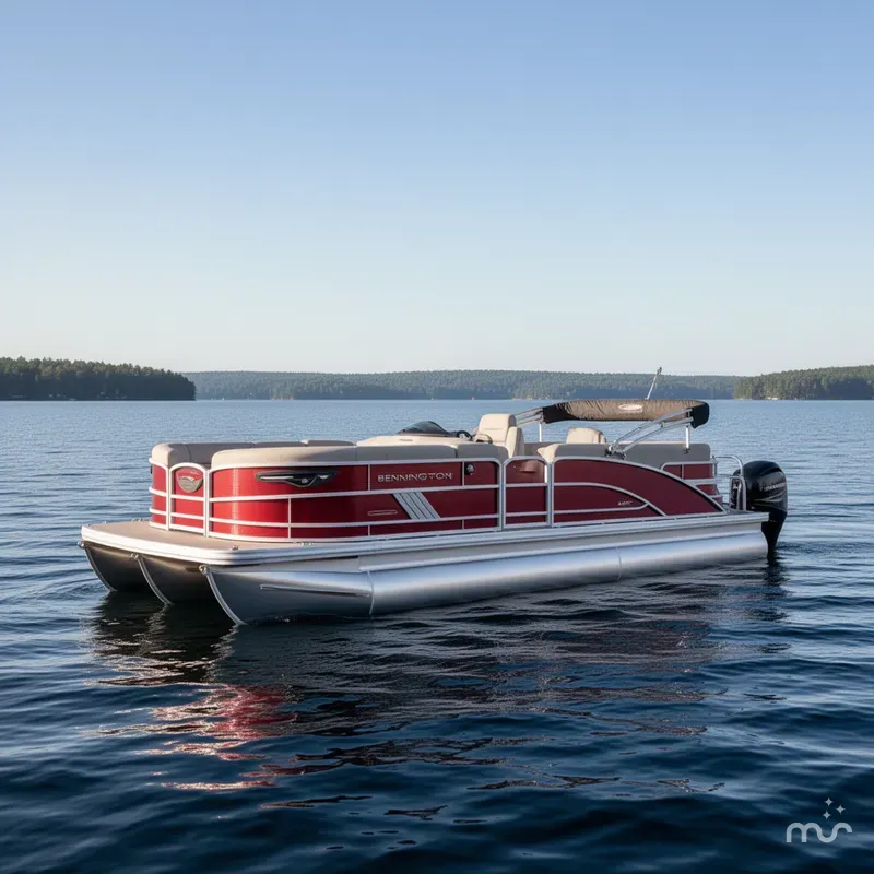 Slide: The Image of Bennington M Fish & Cruise 24 MFC Pontoon 2026 - 2