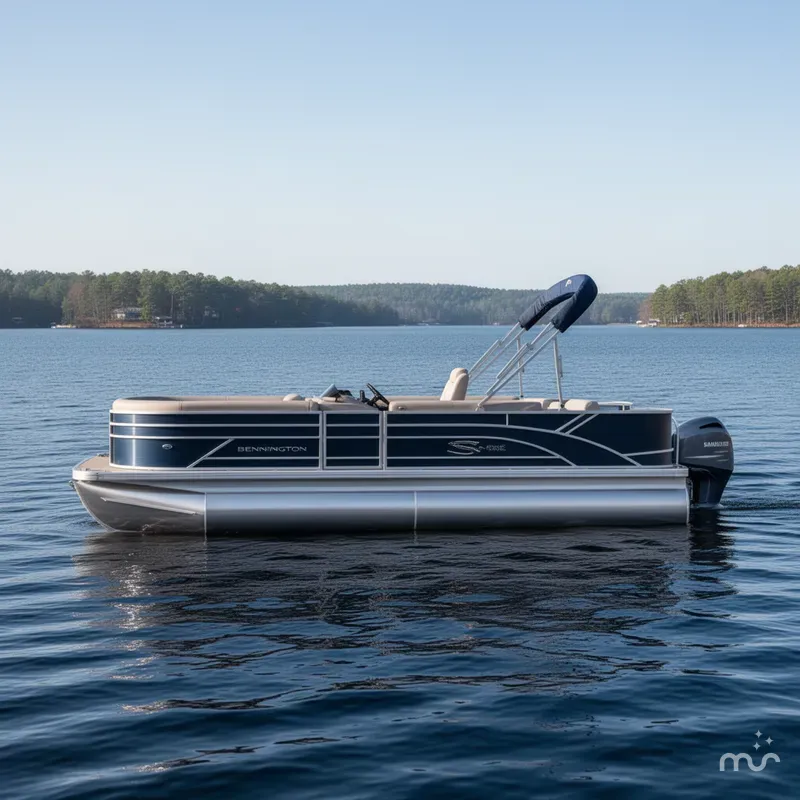 Slide: The Image of Bennington S-One Fish 22 SS Tritoon 2026 - 0