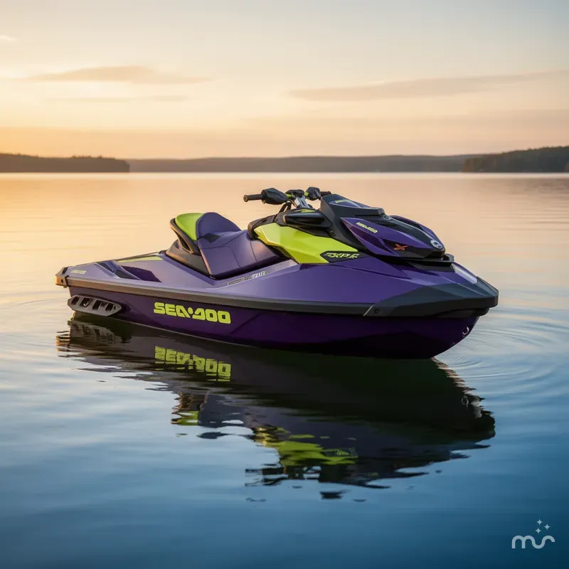 Slide: The Image of Sea-Doo RXP-X 300 IBR Midnight Purple 2021 - 2