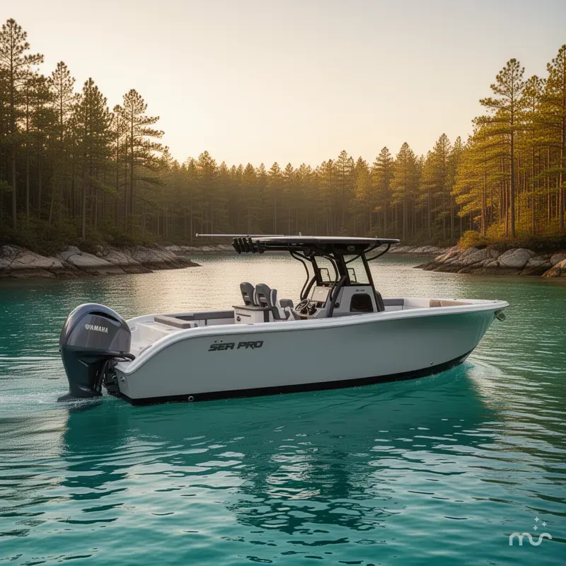 Slide: The Image of Sea Pro 292 SEAKEEPER RIDE AND YAMAHA 300S 2026 - 2