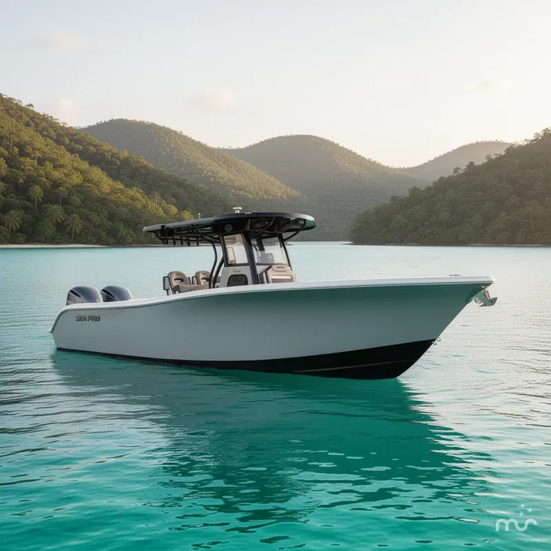 Slide: The Image of Sea Pro 292 SEAKEEPER RIDE AND YAMAHA 300S 2026 - 2