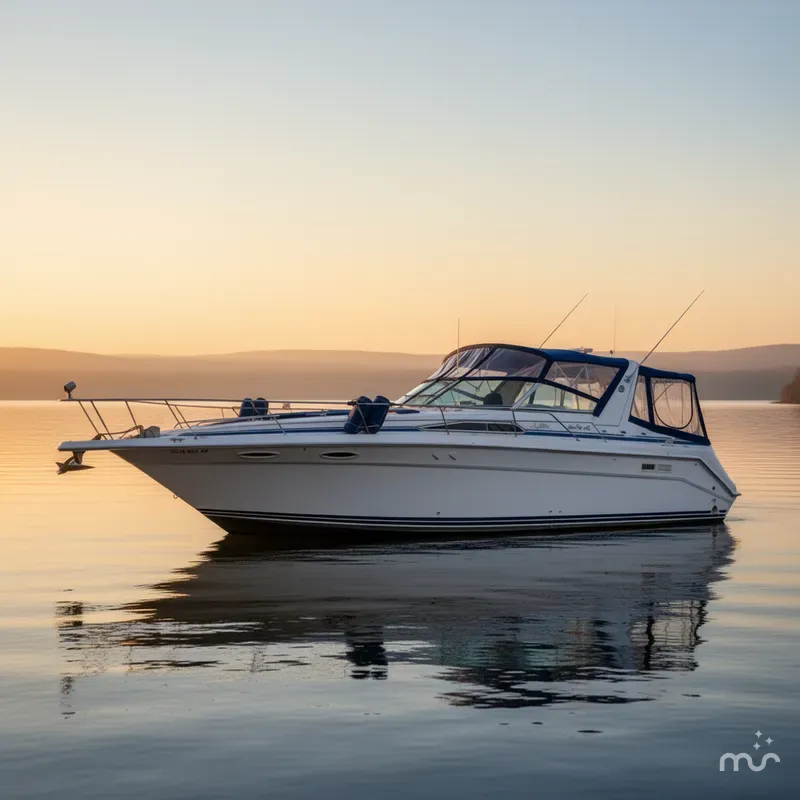 Slide: The Image of Sea Ray Sundancer 350 1991 - 4