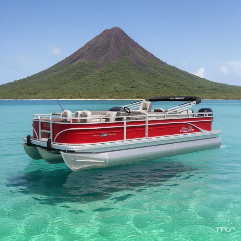 The Image of Sun Tracker Fishin' Barge 22 DLX 2026 - 0